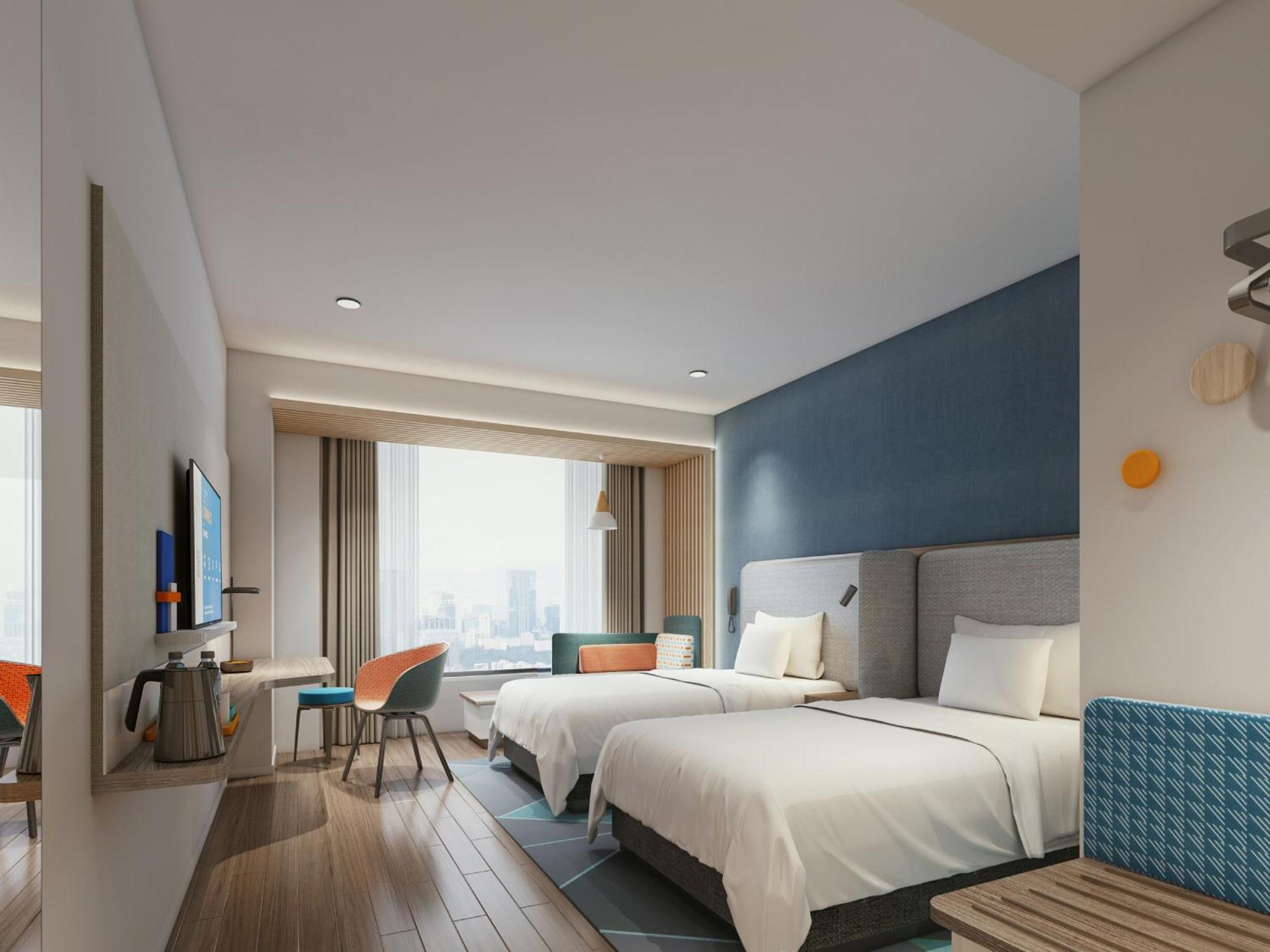 Holiday Inn Express Lanzhou New Area By Ihg Exteriör bild